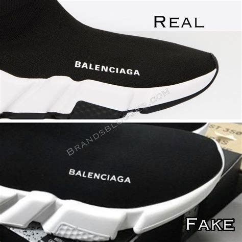 balenciaga sock shoes fake vs real|balenciaga scammer shoes.